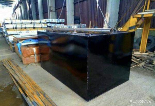 Септик металлический 4м3 для канализации под ключ в Тюмен