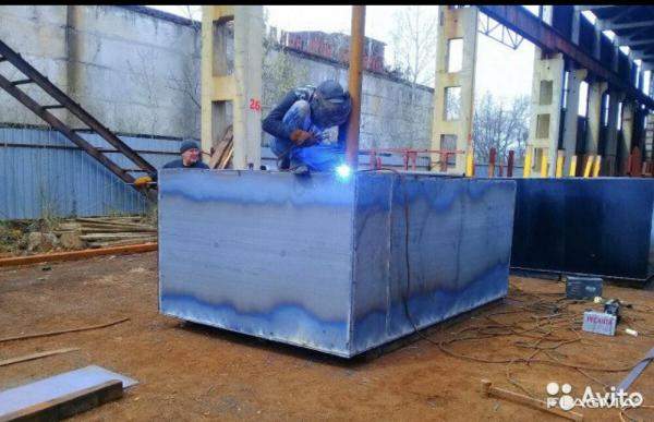 Септик металлический 8 м3