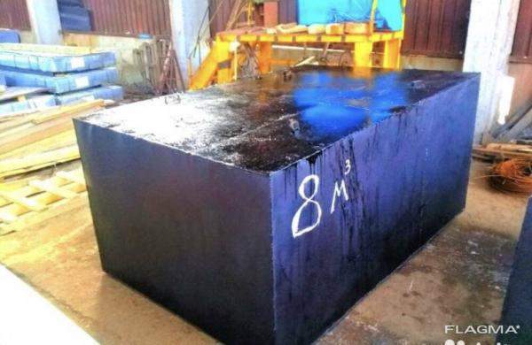 Септик металлический 8 м3 под канализацию