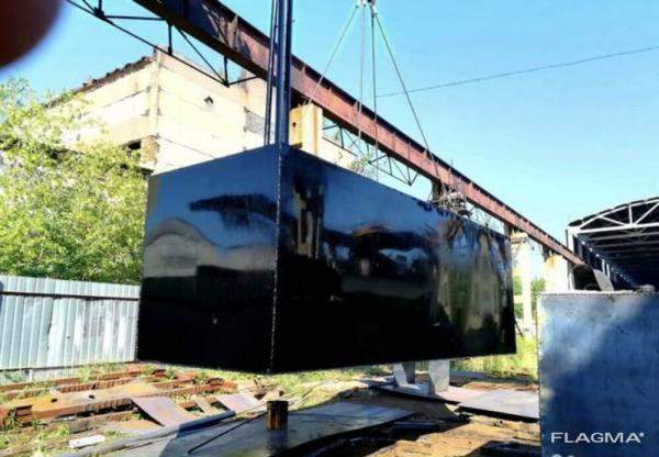 Септик металлический для коттеджа под ключ на 8 м3