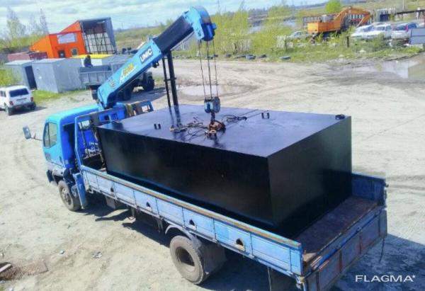 Септик накопительный под канализацию металлический