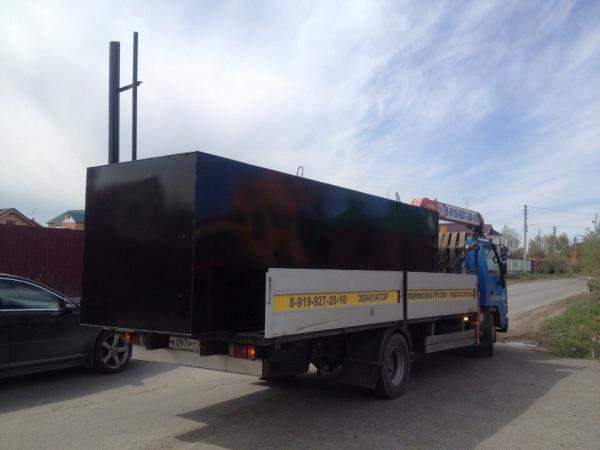 Септики из нового металла.