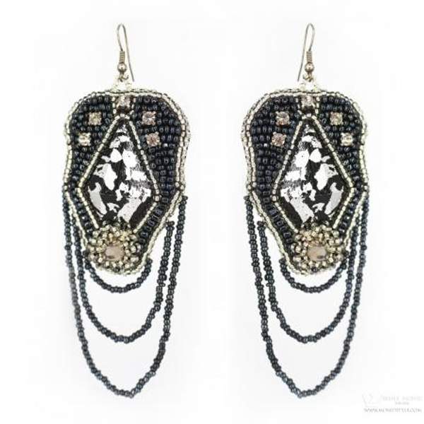 Серьги "ROCK" ручной работы от Maria Monid