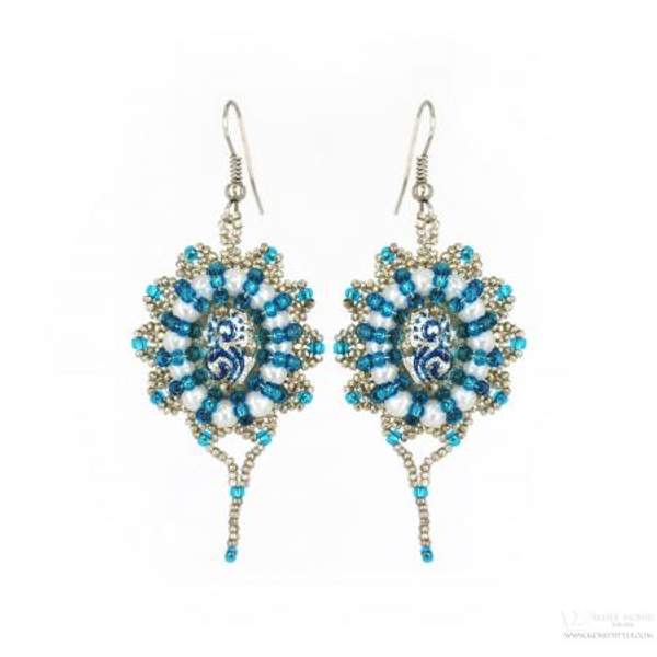 Серьги "Sky" ручной работы от Maria Monid