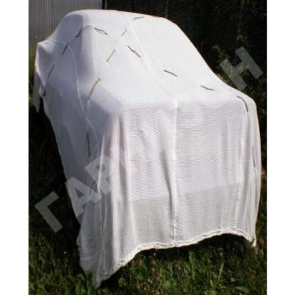 Сеть маскировочная белого цвета МКТ-С (Снег) 3 х 6