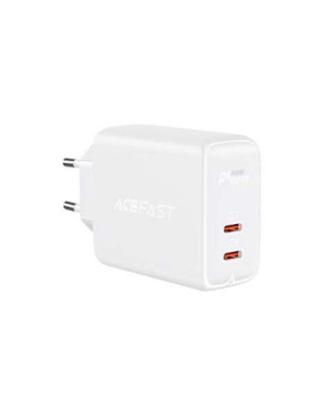 Сетевое быстрое зарядное устройство Hoco ACEFAST A9 PD40W (USB-C+USB-C) dual port charger (EU) Hoco