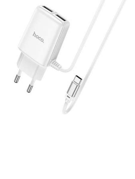 Сетевое зарядное устройство C82A Real Power 2*USB 24A Hoco