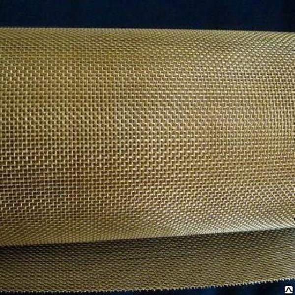 Сетка бронзовая ГОСТ 6613-86 полутомпаковая ячейка 05мм d=036