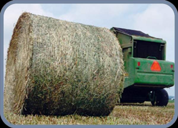 Сетка для сенажа 1,23 х  3000 метров Венгрия