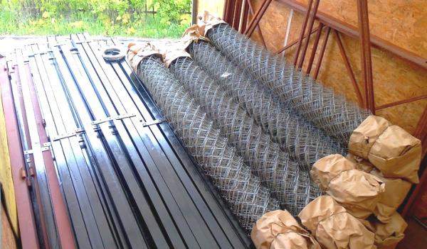 Сетка рабица оцинкованная