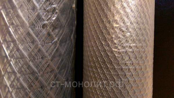 Сетка штукатурная оцинк. 10х10 мм., 0,5 мм., (Рулон 1х10 м.)