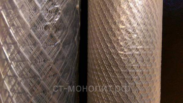 Сетка штукатурная оцинк. 3х3 мм., 0,5 мм., (Рулон 1х5 м.)