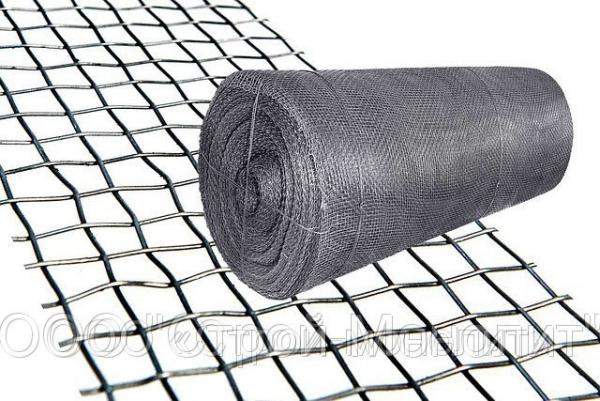 Сетка тканая оцинкованная и черная