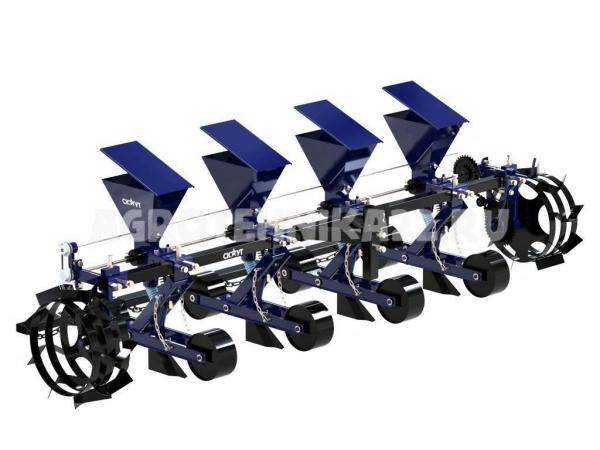 Сеялка овощная точного высева СКАУТ СТВ-4 для мотоблока