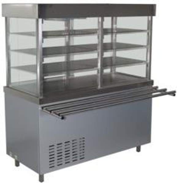 ШКОЛЬНИК-Прилавок-витрина охлаждаемый ПВ-15/7