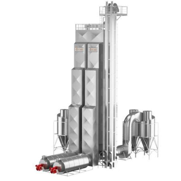 Шахтная зерносушилка