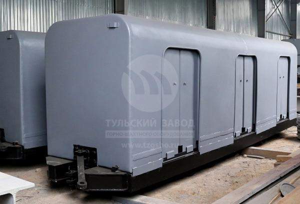 Шахтные вагонетки: грузовые и пассажирские