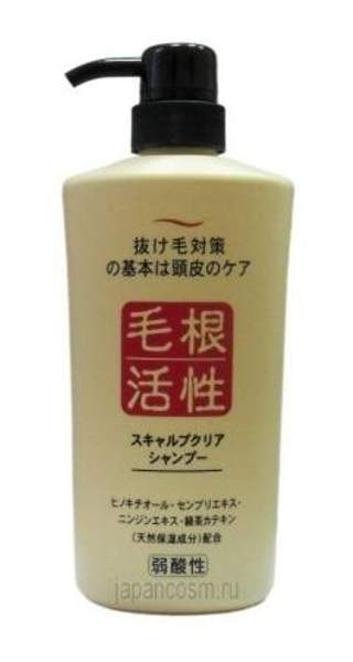 Шампунь для укрепления и роста волос Junlove Scalp Clear Shampoo