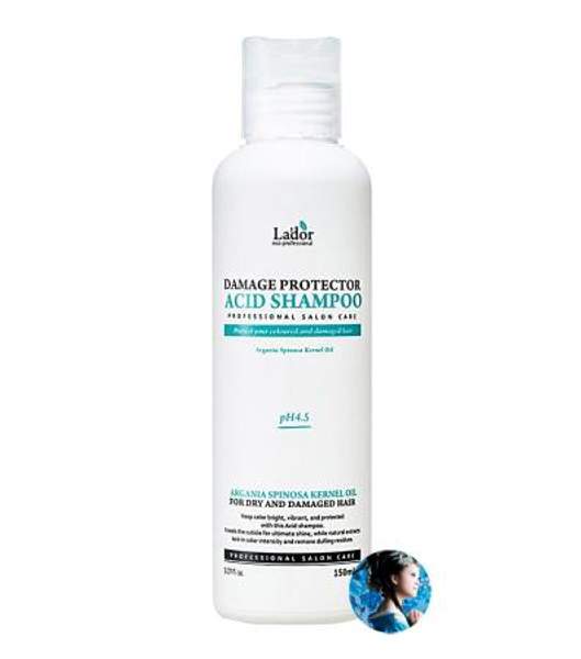Шампунь для волос с аргановым маслом Lador Damaged Protector Acid Shampoo 150 ml