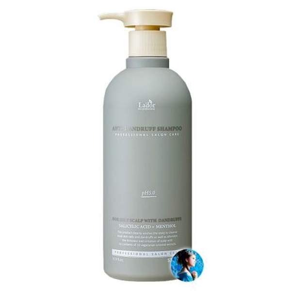 Шампунь против перхоти La’dor Anti-Dandruff Shampoo, 530 мл