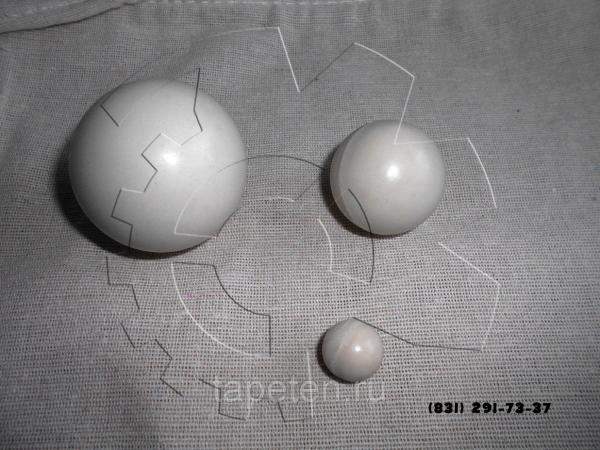 Шарик резиновый 40 мм.