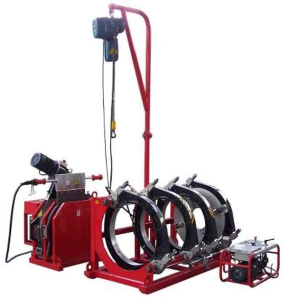 SHD630 - аппарат для сварки полиэтиленовых труб встык