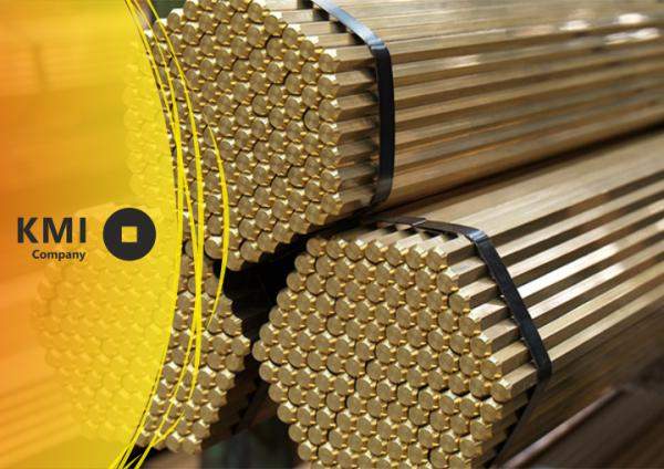 Шестигранник латунный 41 мм Л63 (Л63А; CuZn37) ГОСТ 2060