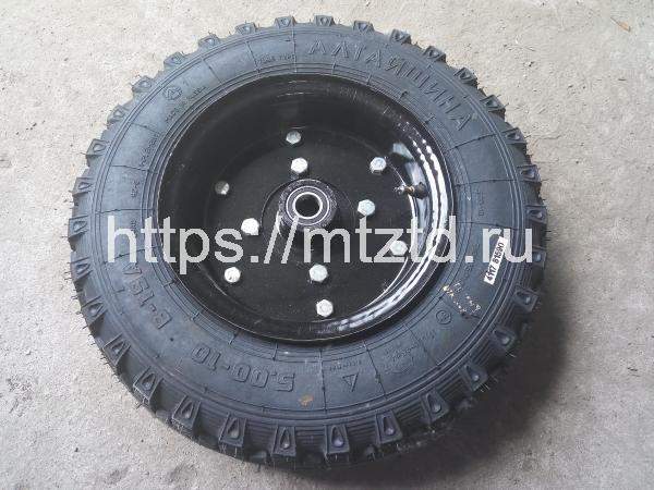 Шина в сборе с диском (5.0*10) УМДУ-80/82.02.06.07.000 СБ