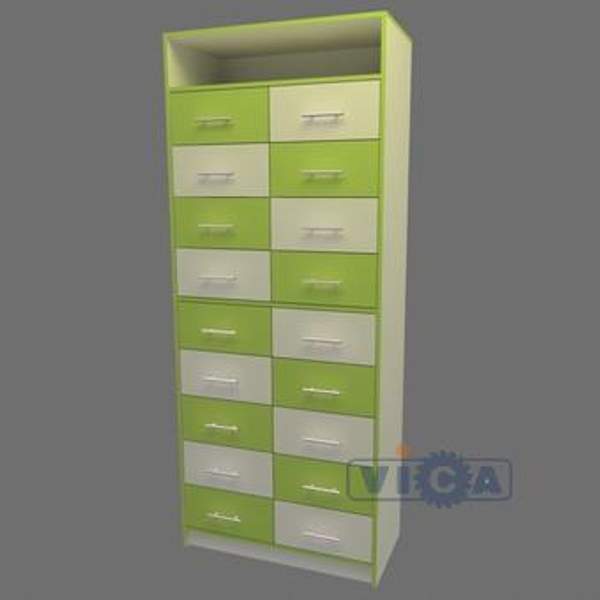 Шкаф 18 ящиков 30-88