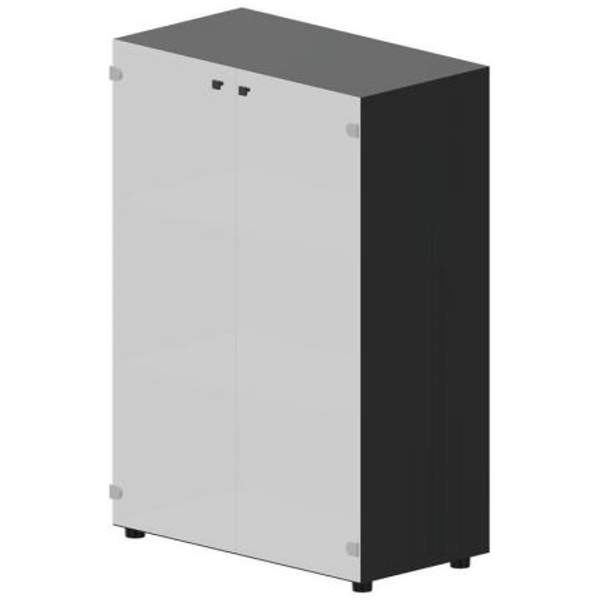 Шкаф для документов Faber EMMS564BLAN (белый/антрацит, 800х440х1180 мм)