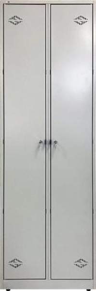 Шкаф для одежды металлический серии «Мастер», ШРМ-212 двухсекционный