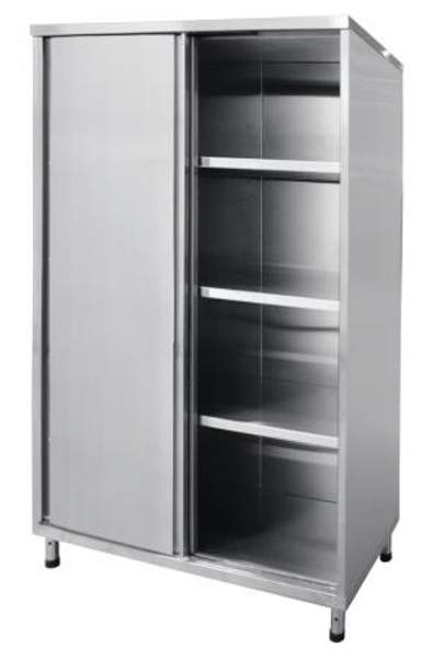 Шкаф-купе из нержавеющей стали. Шкаф для столовой, кафе. Шкаф кухонный для посуды столовой,кафе.