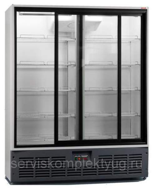 Шкаф универсальный АРИАДА R1400VC (стеклянные двери-купе)