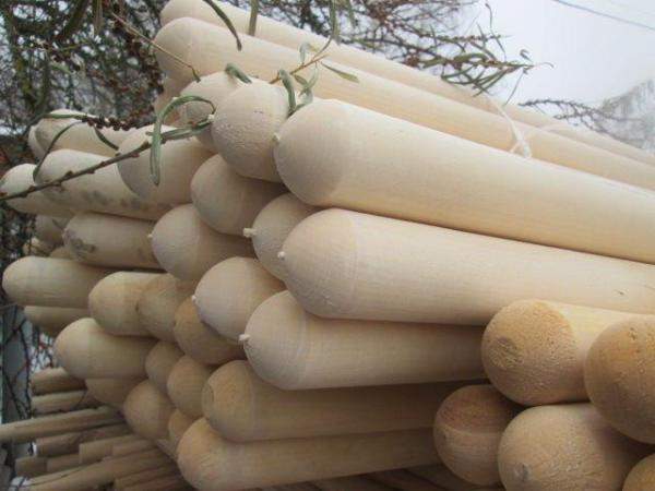 Шкант деревянный, д. 30 мм, д. 0, 3 м. - 1 сорт