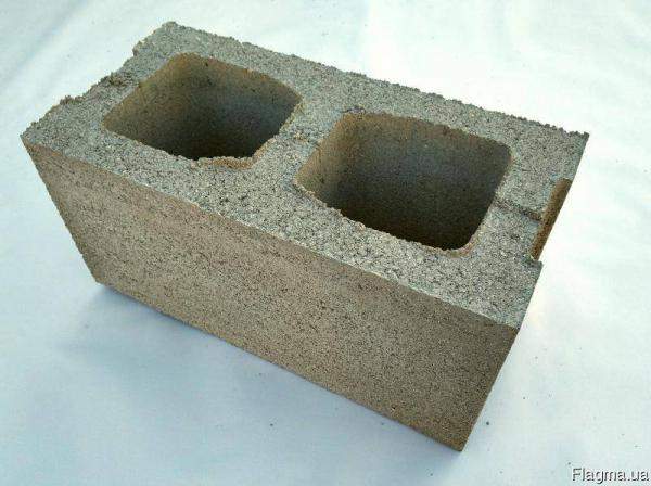Шлакоблок Блок "20" (строительный). ЖБИ