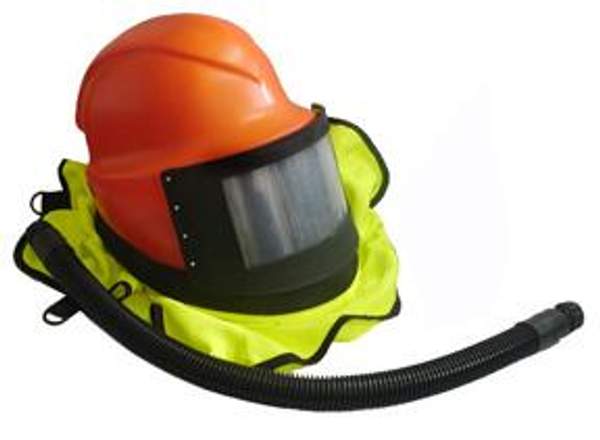 Шлем пескоструйный Panorama ( переходник на шлема, рукав подачи воздуха к шлему)