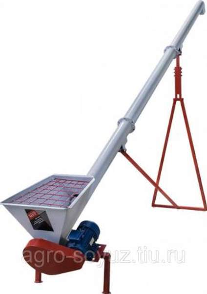 Шнековый транспортер. Конвейер винтовой. Шнек для зерна.