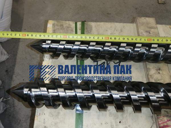 Шнековые пары 67/22 Mikrosan (Микросан) для двухшнековых экструдеров