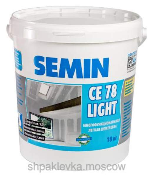 Шпаклевка CE 78 LIGHT Semin