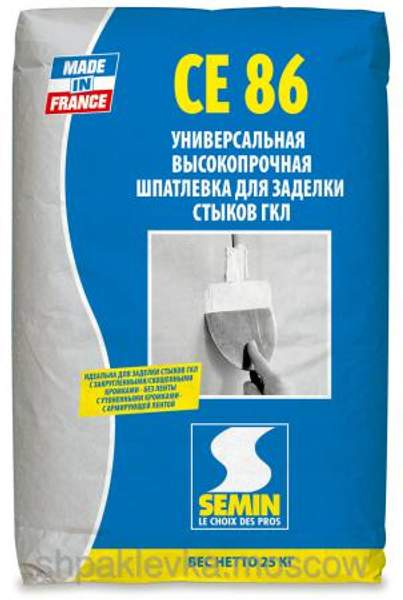 Шпаклевка СЕ 86 Semin
