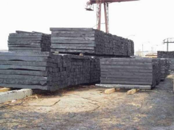 Шпала деревянная пропитанная тип 1, тип 2