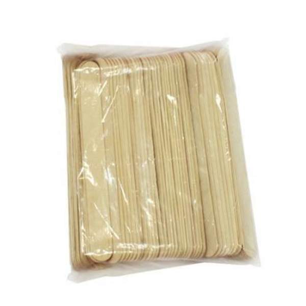 Шпатель косметический деревянный нестерильный в п/э 100 штук