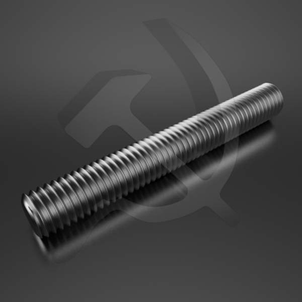 Шпилька резьбовая 72 х 2000 оц DIN 975 (1 шт) кл пр 10.9