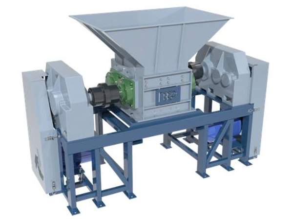 Шредер двухвальный PZO SHR-600D2M