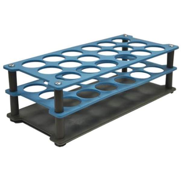 Штатив для пробирок д. 30 мм, п/п, на 18 гнезд, Aptaca,кор.5 шт.