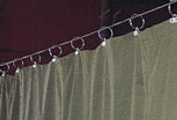 Шторы брезентовые огнеупорные 480 г/кв.м 2х6