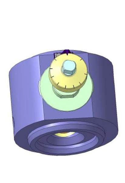 Штуцер дискретный регулируемый фланцевый ШДФ-10М