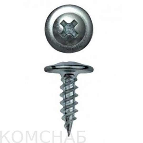 Шуруп с пресс-шайбой 4,2 х 25, острый
