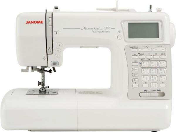 Швейная машина Janome Memory Craft 5200
