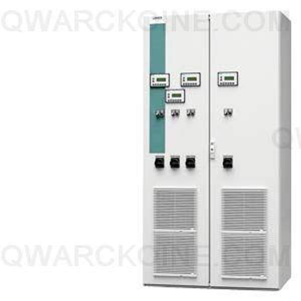Siemens 6SE0143-1KB22-5AA5 DYNAVERT T 2X3A-85500-015 3AC 230-500V, IT 50/60 HZ TYP.MOTOR POWER 15KW (500V) ONE INVERTER MOUNTED TO CABINET HWD=2000*606*605 MM, IP21, AIR- COOLED, 6/6 PULSE SYSTEM EMV DIRECTIVE EN60204-1 INPUT CHOKE/ DU/DT OUT FILTER